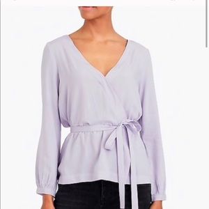 Wrap waist blouse mercantile
